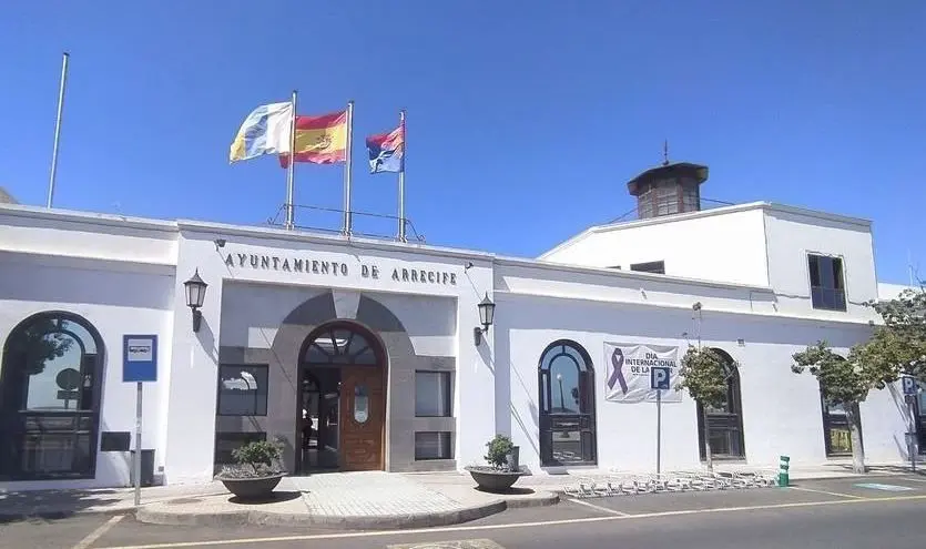 Imagen del Ayuntamiento de Arrecife.