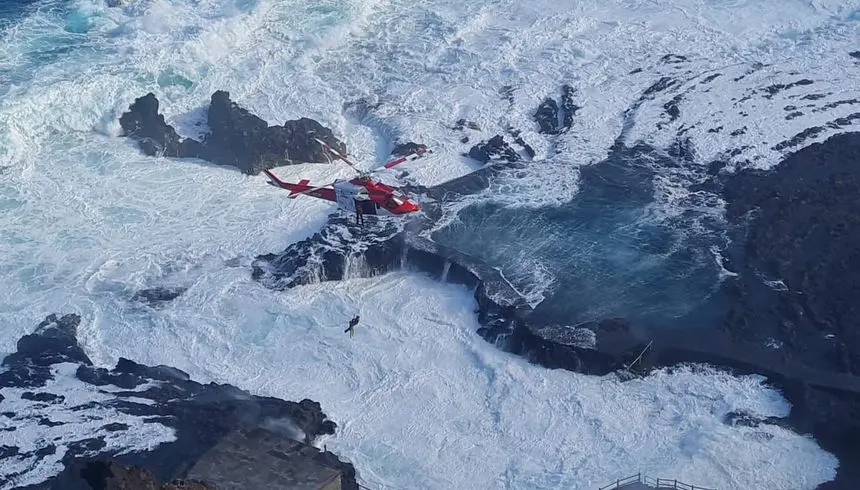 112 CANARIAS RESCATE EL HIERRO