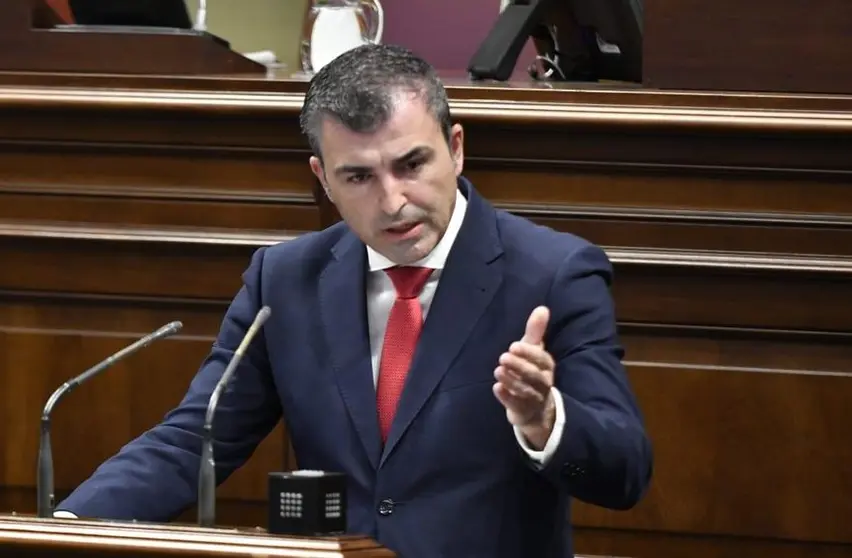 Manuel Domínguez en el Debate sobre el Estado de la Nacionalidad Canaria.