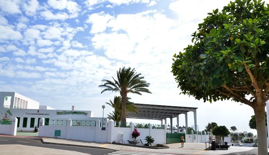 Fachada del CEIP Concepción Rodríguez Artiles.