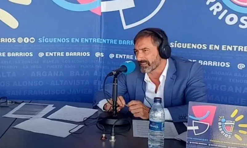 Pedro San Ginés en Crónicas Radio.