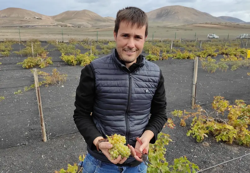 Jorge Rodríguez, enólogo de la bodega El Grifo.