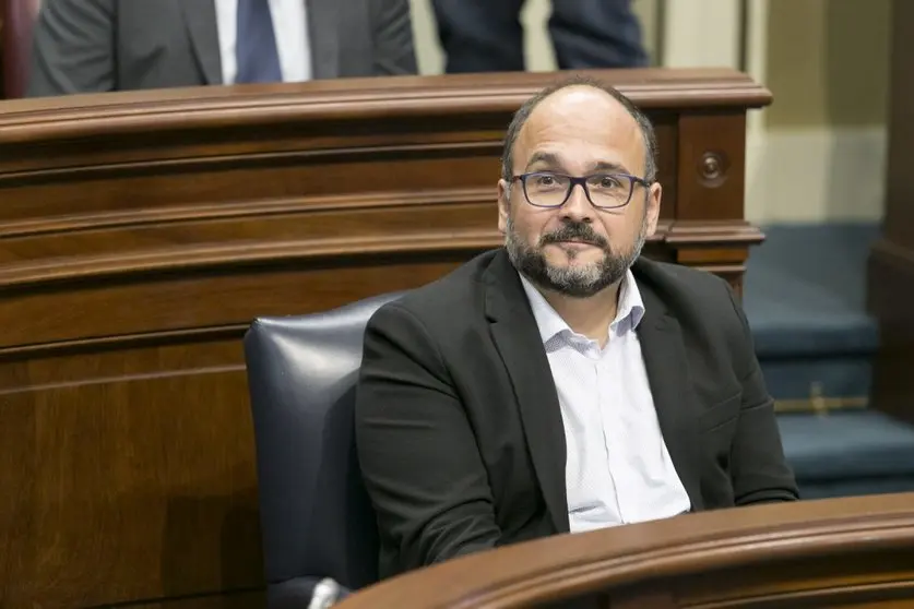 José Antonio Valbuena, consejero de Transición Ecológica, Lucha contra el Cambio Climático y Planificación Territorial del Gobierno de Canarias.