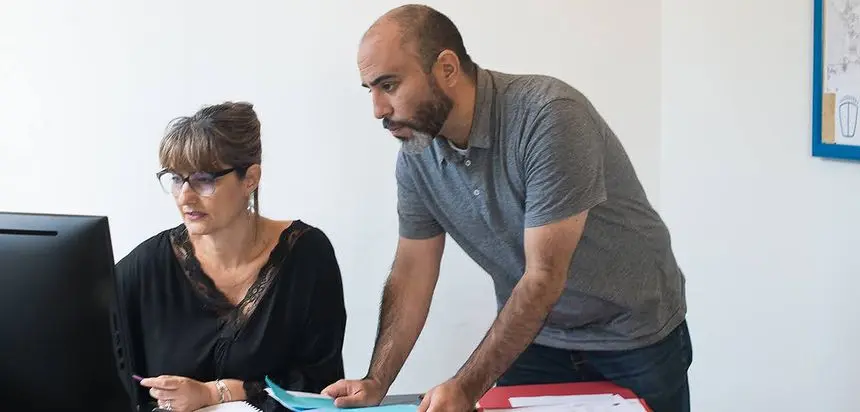 Leticia-Padilla-y-Leandro-Delgado-concejales-de-LEP-en-Arrecife
