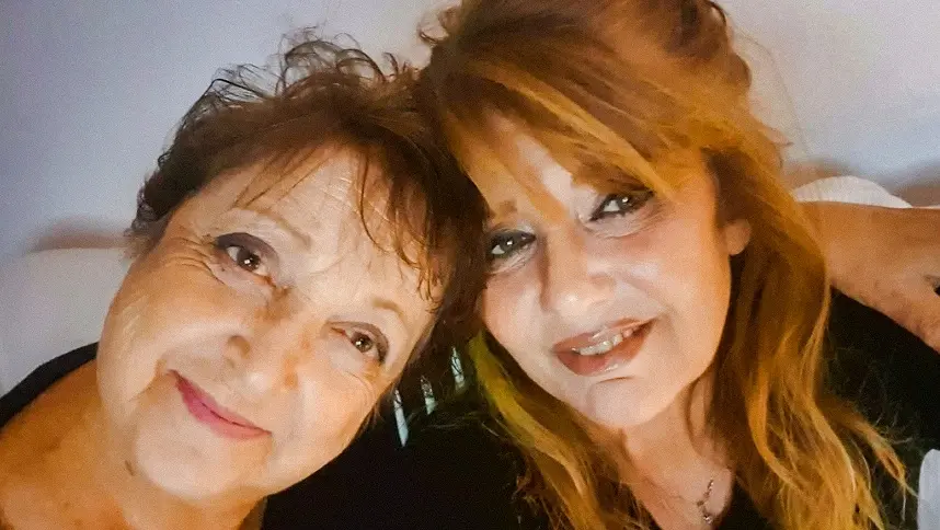 Yolanda Villazán y Catalina Haba, autoras de la obra “La casa de las bouganvillas”