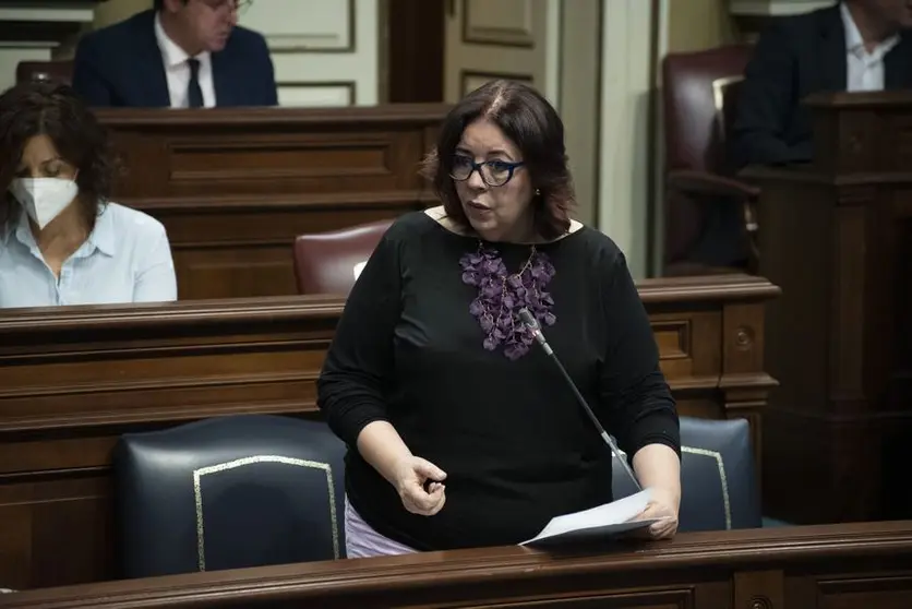 Manuela Armas, consejera de Educación, Universidades, Cultura y Deportes del Gobierno de Canarias.
