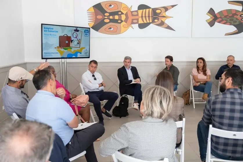 Reunión de CC para abordar el tema del empleo.