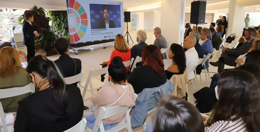 Acto de presentación de Plataforma Destino ODS.