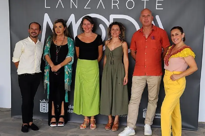 Ariagona Gonzalez en la presentación de la Lanzarote Show Case.