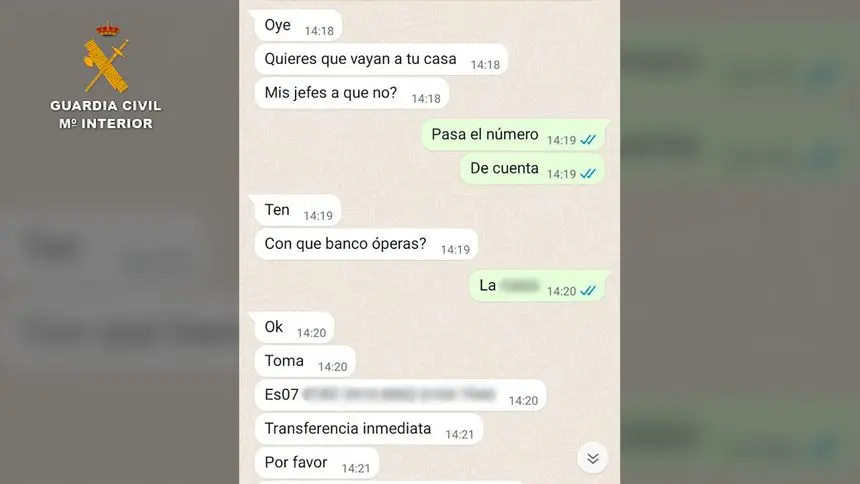 Imagen de la Operación Policial.