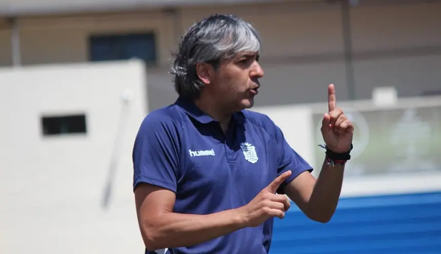 Imagen de Mateo García, entrenador de la UD Lanzarote.