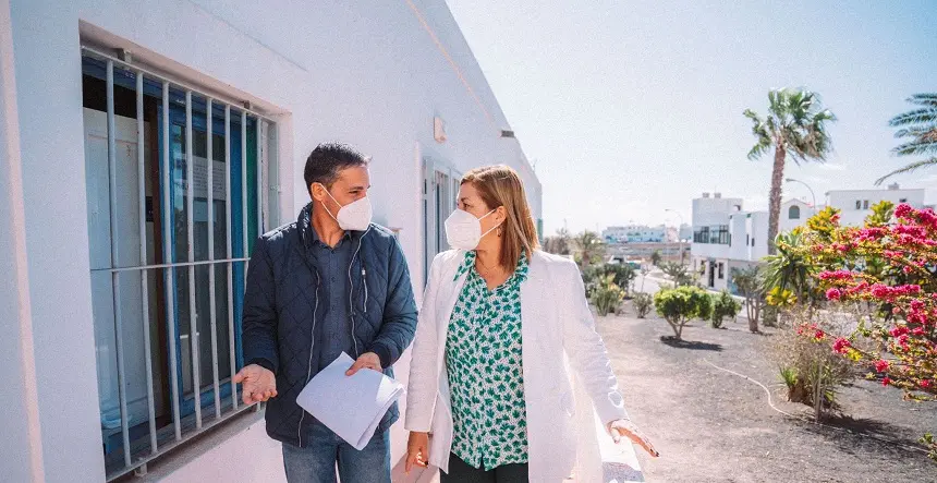 Astrid Pérez junto a Edurdo Placeres