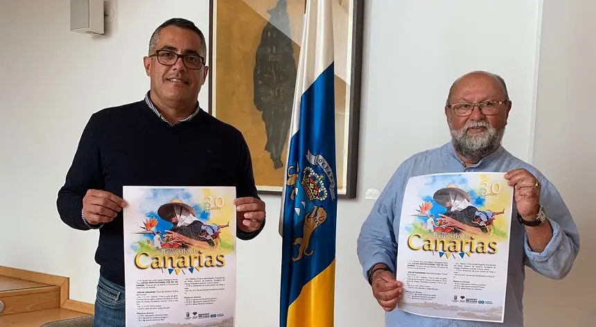 Presentación de los actos en Tías  por el día de Canarias.