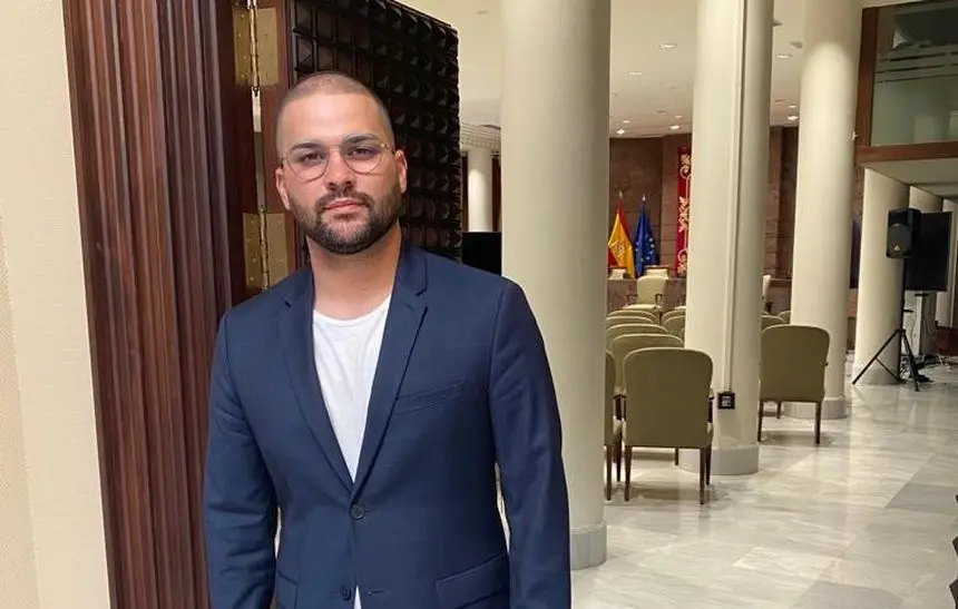 Jesús Machín, parlamentario lanzaroteño del Grupo Nacionalista Canario (CC-PNC-AHI).