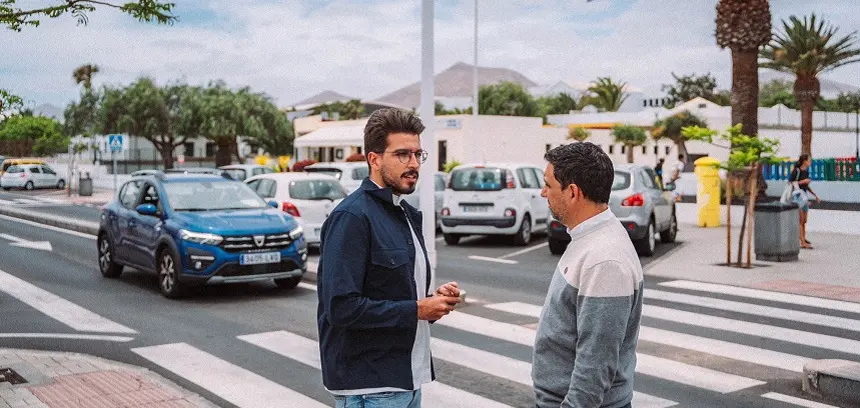 Imagen de Jeziel Martín en Playa Honda.