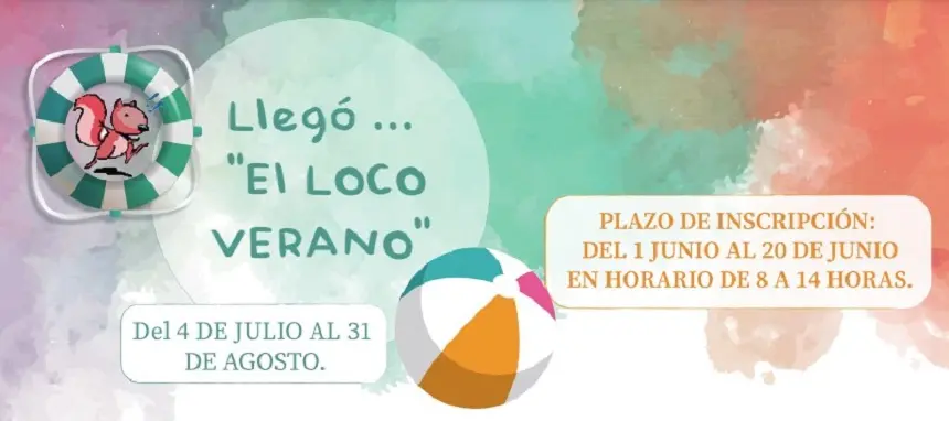 Cartel de El loco verano.