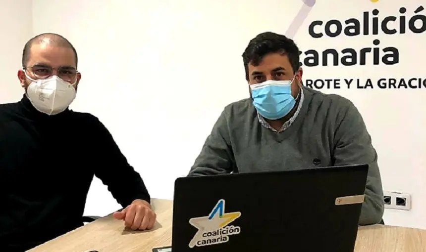 Imagen de Jesús Machín y David Rocío.