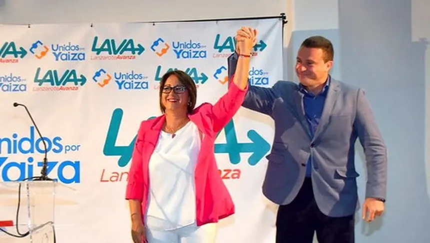 Gladys Acuña y Óscar Noda.