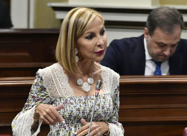 María Australia Navarro,portavoz del Grupo Popular en el Parlamento de Canarias.