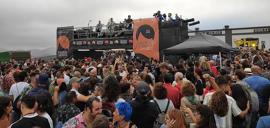 Imagen de una de las actuaciones del Sonidos Líquidos.