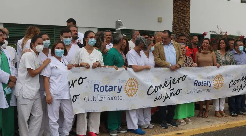 Entrega premio Conejero del Año 2022 al personal sanitario del Área de Salud de Lanzarote
