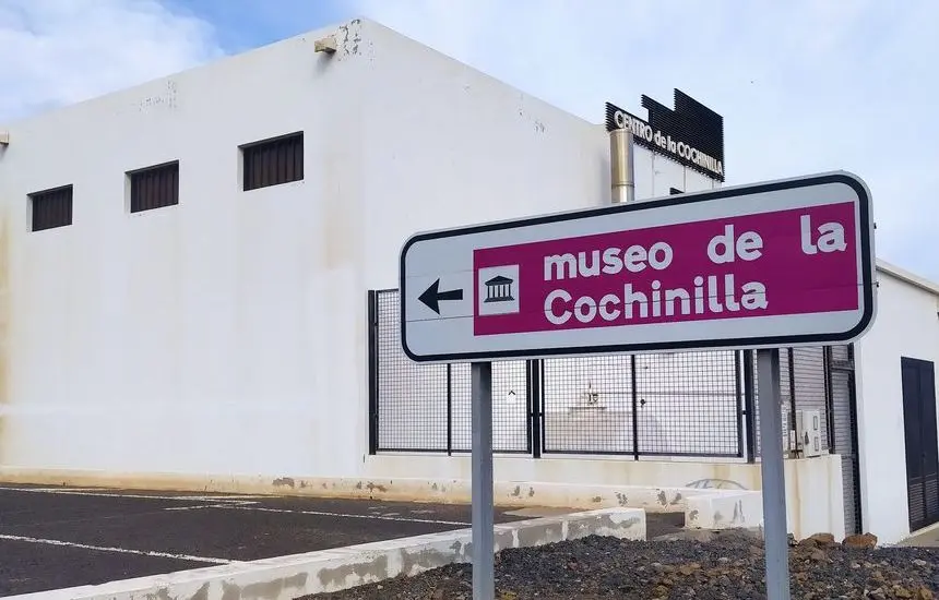 Imagen del Centro de la Cochinilla de Mala, en el municipio de Haría