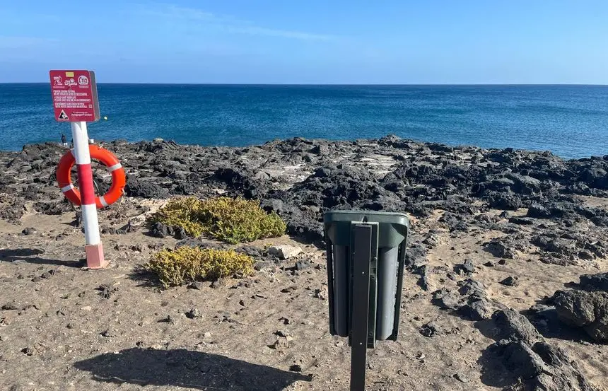 Imagen de una de las playas de Arrecife