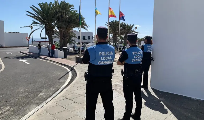 Imagen de la Policía Local de Tías.