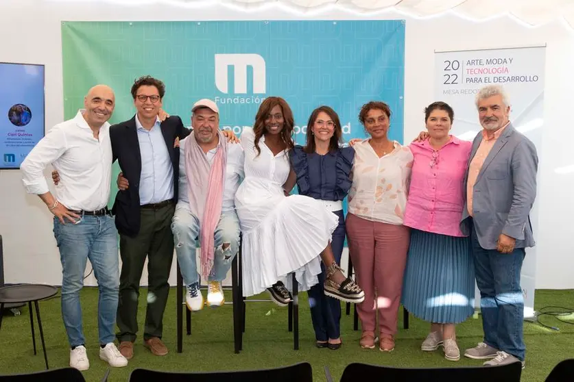 Acto “Arte, Moda y Tecnología para el Desarrollo”, organizado por la Fundación en el espacio Magma en Arrecife.