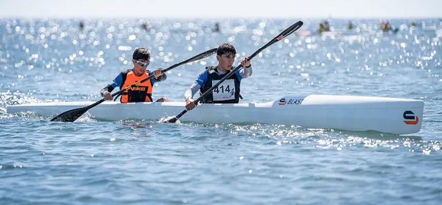 Imagen de componentes de los Marlines durante el desarrollo de una competición..