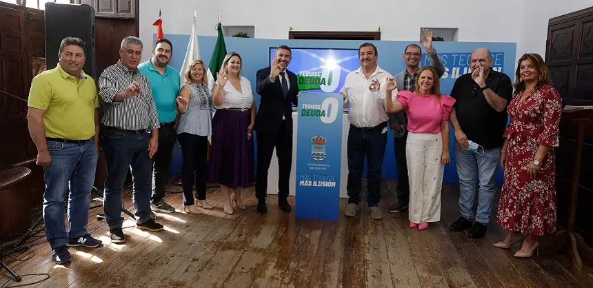 Imagen del grupo de gobierno de Teguise.