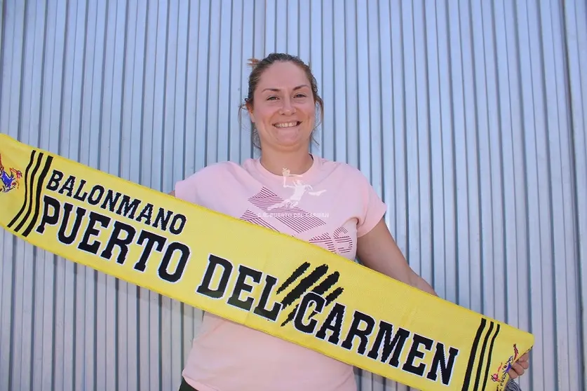 Imagen de la capitana Atteneri Morales.