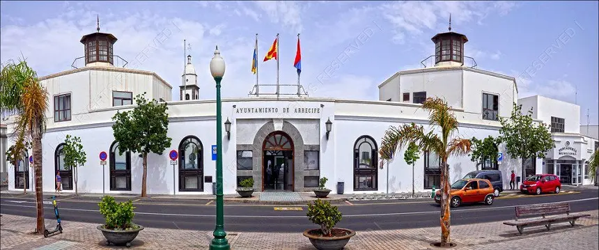 Imagen del Ayuntamiento de Arrecife.