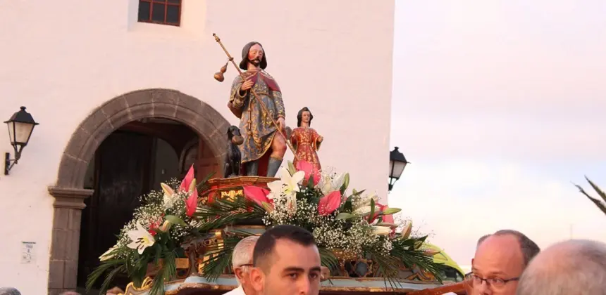 Imagen de la procesión de San Roque.