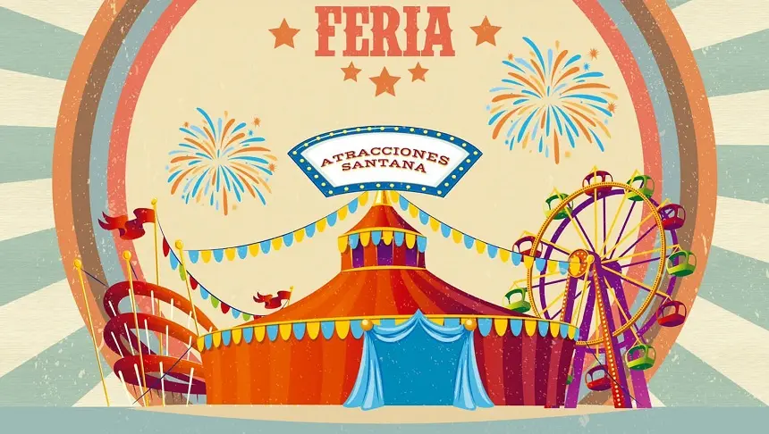 Imagen del cartel promocional de la feria de Arrecife.