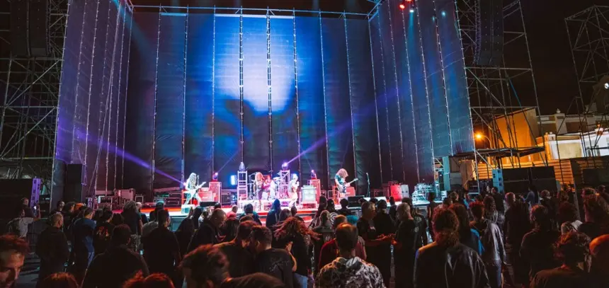Imagen de uno de los conciertos realizados en el Recinto Ferial.