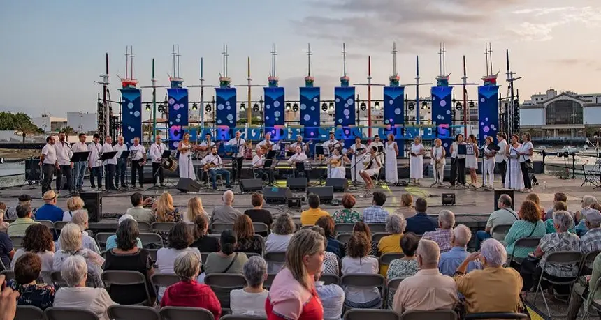 Imagen de la actuación del Grupo Arrecife.