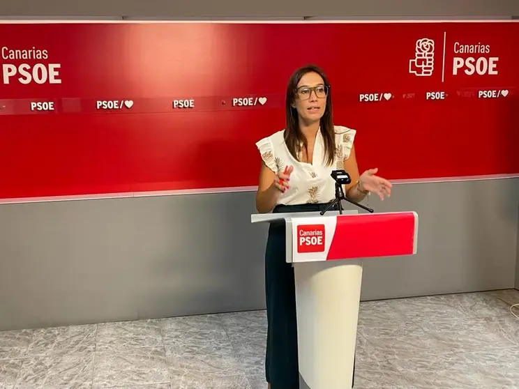 Nira Fierro, secretaria de Organización del PSOE Canarias.