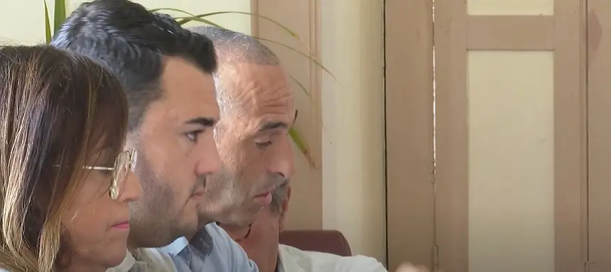 Imagen de Alfredo Villalba en el pleno de Haría.