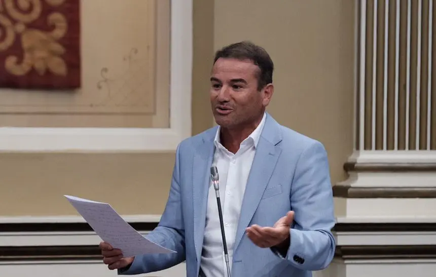 Marcos Hernández, parlamentario del PSOE de Lanzarote.