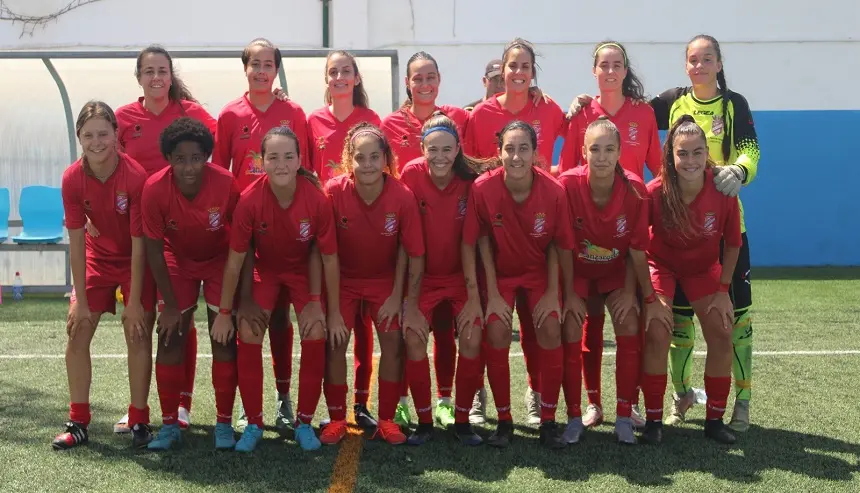 Imagen de las jugadoras del  FC Puerto del Carmen.