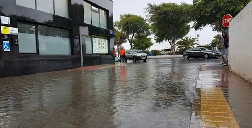 Imagen de archivo de una de las zonas que se inunda con las lluvias.