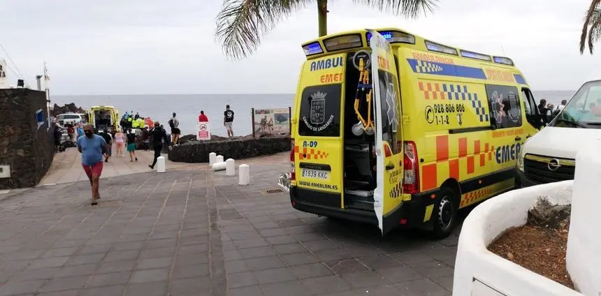 Imagen de archivo de otra actuación en Playa Chica