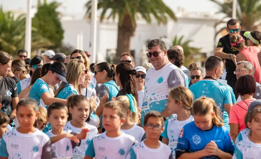 El alcalde de San Bartolomé, Isidro Pérez, fue uno de los participantes
