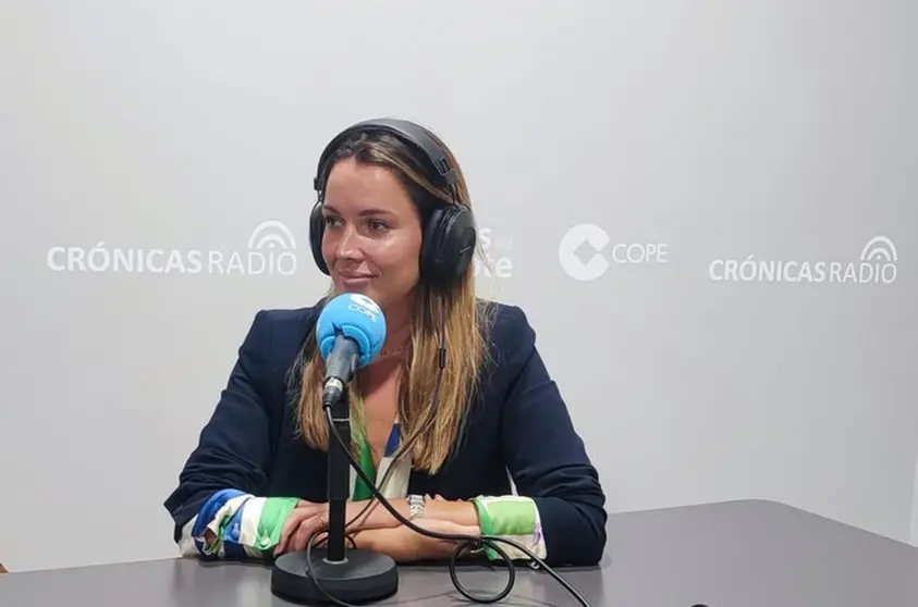 María Fernández en Crónicas Radio - Cadena Cope.