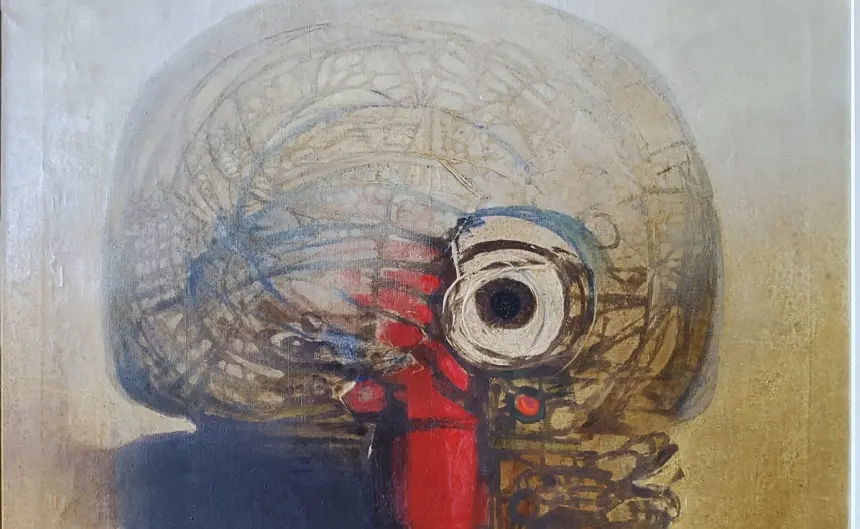 Imagen de una obra del MIAC restaurada.