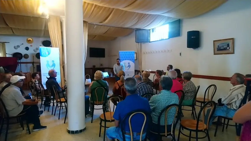 Imagen de una reunión realizada en Altavista.