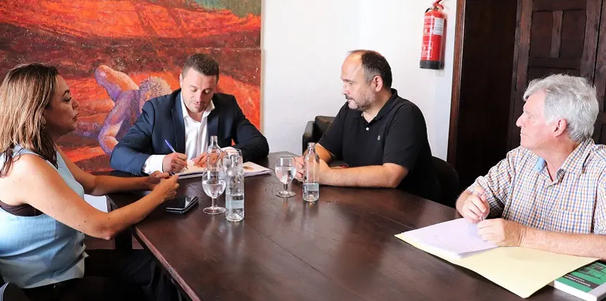 Imagen de Óscar Noda, María Dolores Corujo, Leopoldo Díaz y José Antonio Valbuena.