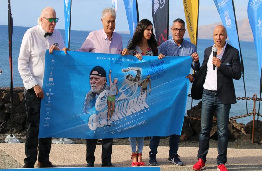 Imagen de presentación de la Ocean Lava Lanzarote Triathlon 2022.