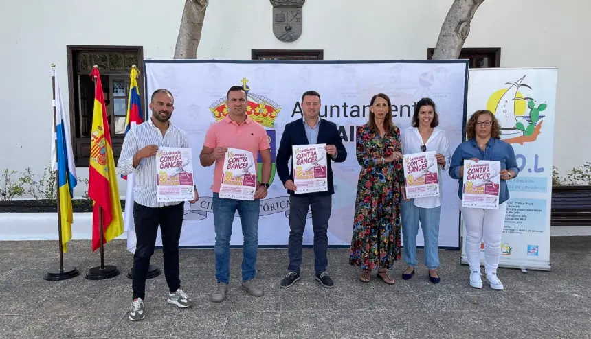 Presentación de Caminamos contra el Cáncer.